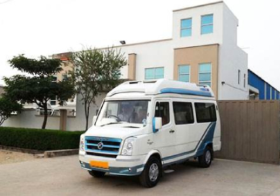 Tempo Traveller 9 Seater